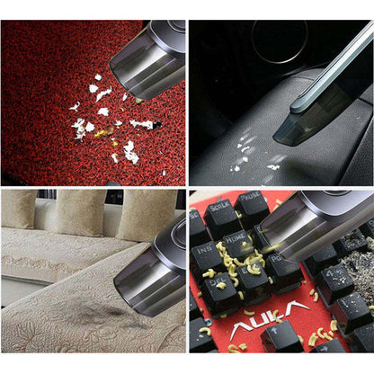 مكنسة يدوية لاسلكية مع فلتر HEPA